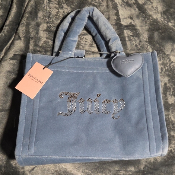 Juicy Couture Handbags - BABY BLUE JUICY COUTURE PURSE